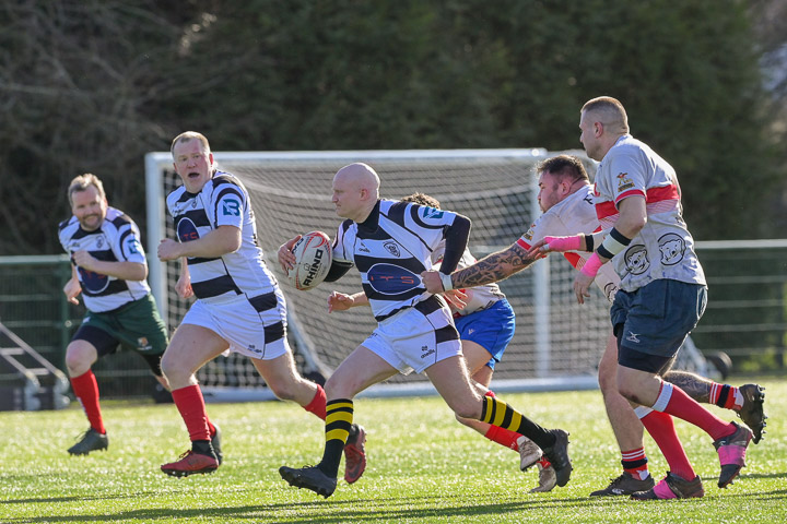 22 February 2025. GHA Auld Barbarians v Kilmarnock Polar Bears