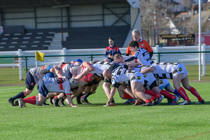 22 February 2025. GHA Auld Barbarians v Kilmarnock Polar Bears