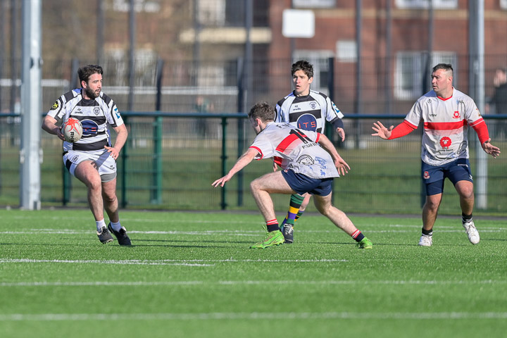 22 February 2025. GHA Auld Barbarians v Kilmarnock Polar Bears