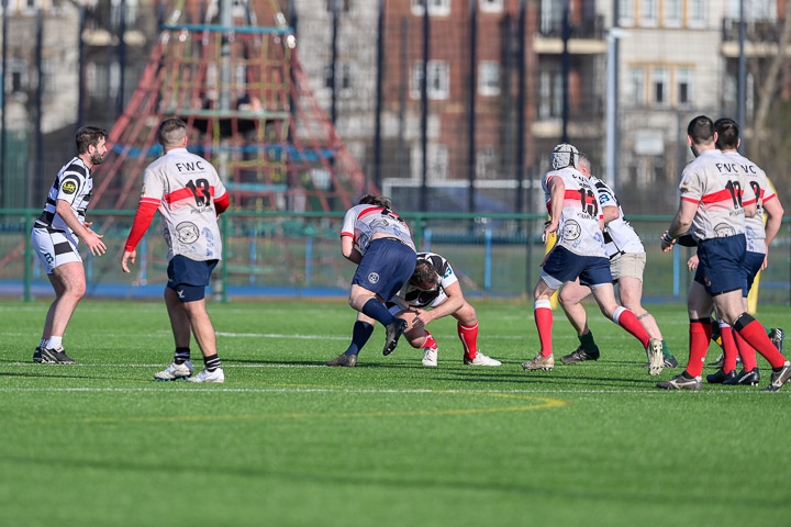 22 February 2025. GHA Auld Barbarians v Kilmarnock Polar Bears