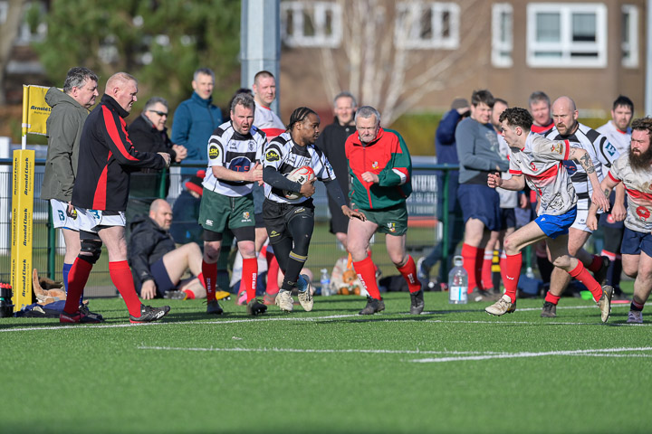 22 February 2025. GHA Auld Barbarians v Kilmarnock Polar Bears